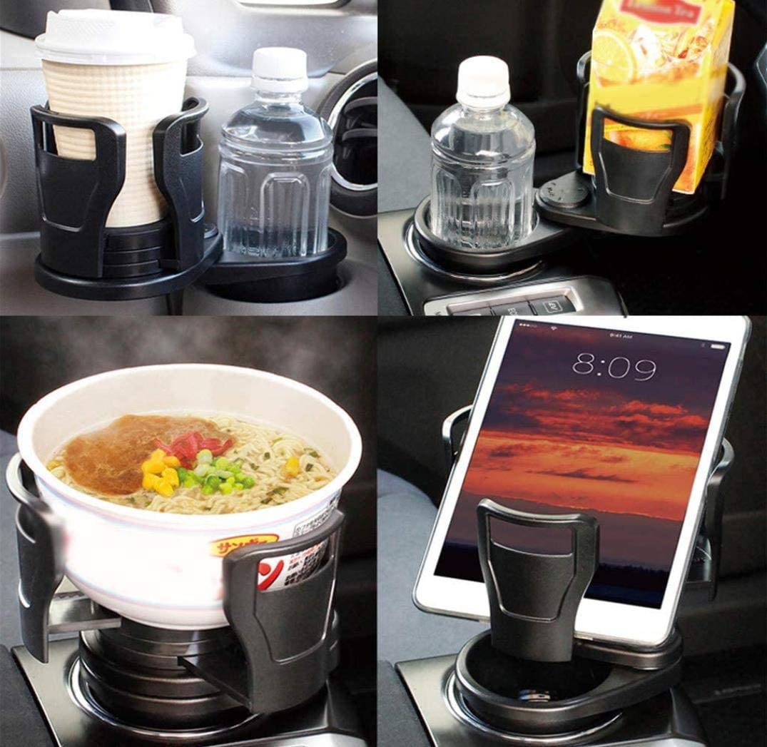 Multifunctional Cup Holder Expander 2 in 1 All Purpose Car Cup Holder and  Organizer With Adjustable
