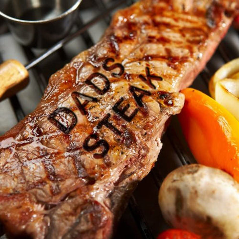Personalized Wood Steak Barbecue Plate
