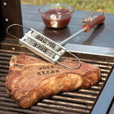 Personalized BBQ Meat Branding Iron with Changeable Letters